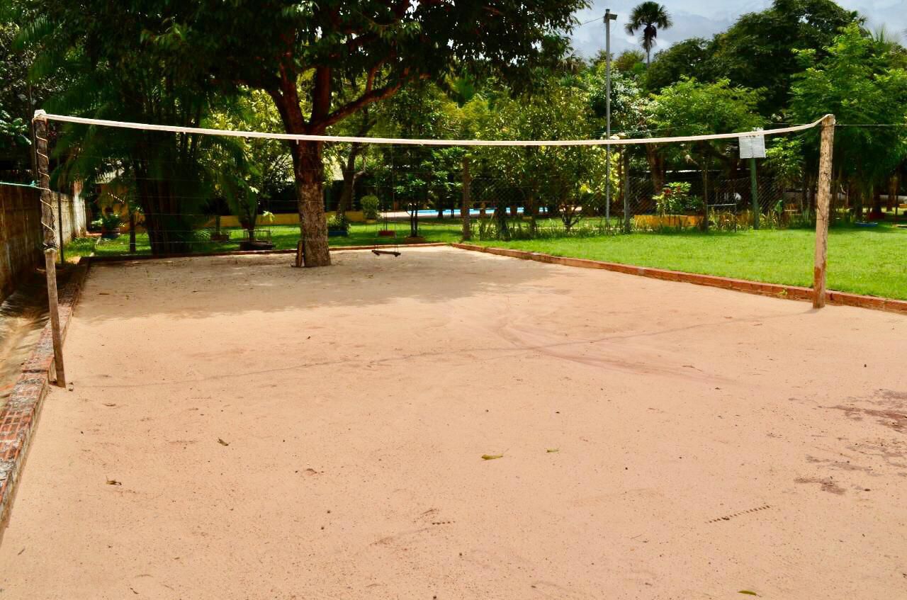 Pergolado e áreas de sombra